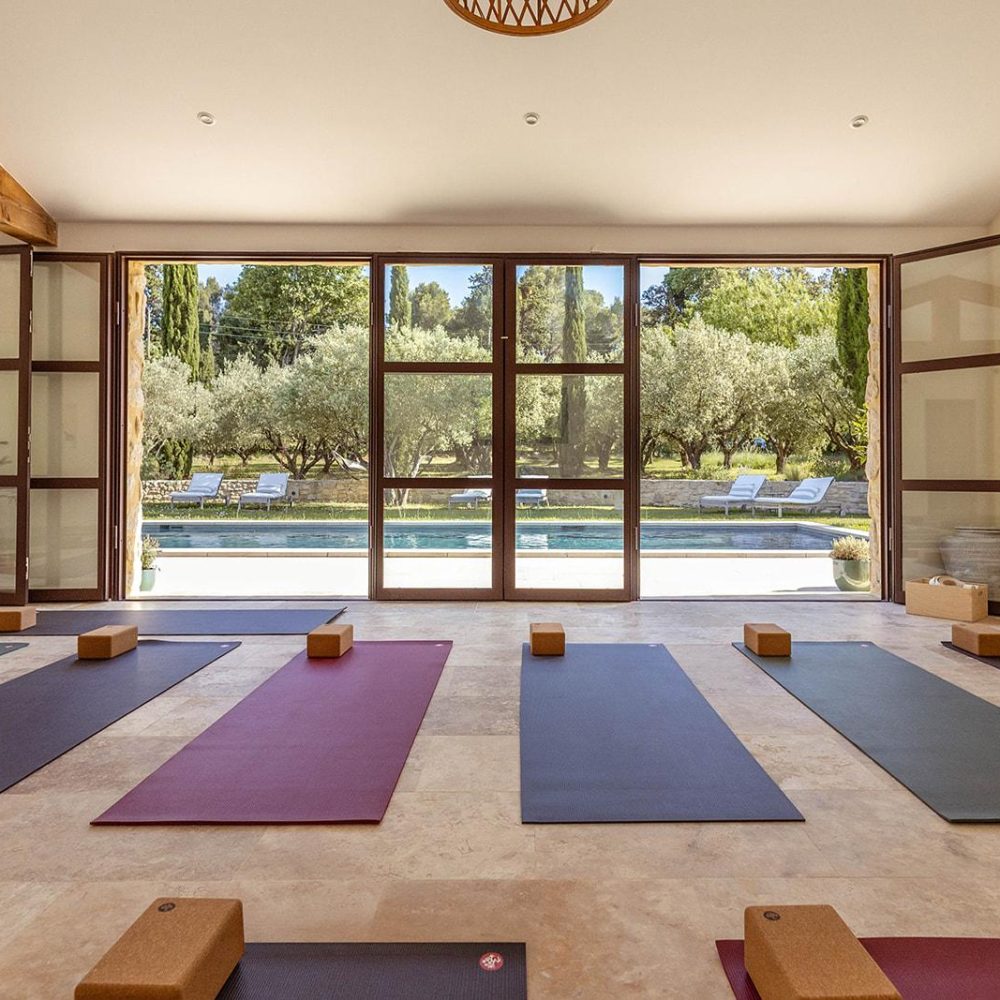 Cours de Yoga au mas Millésime