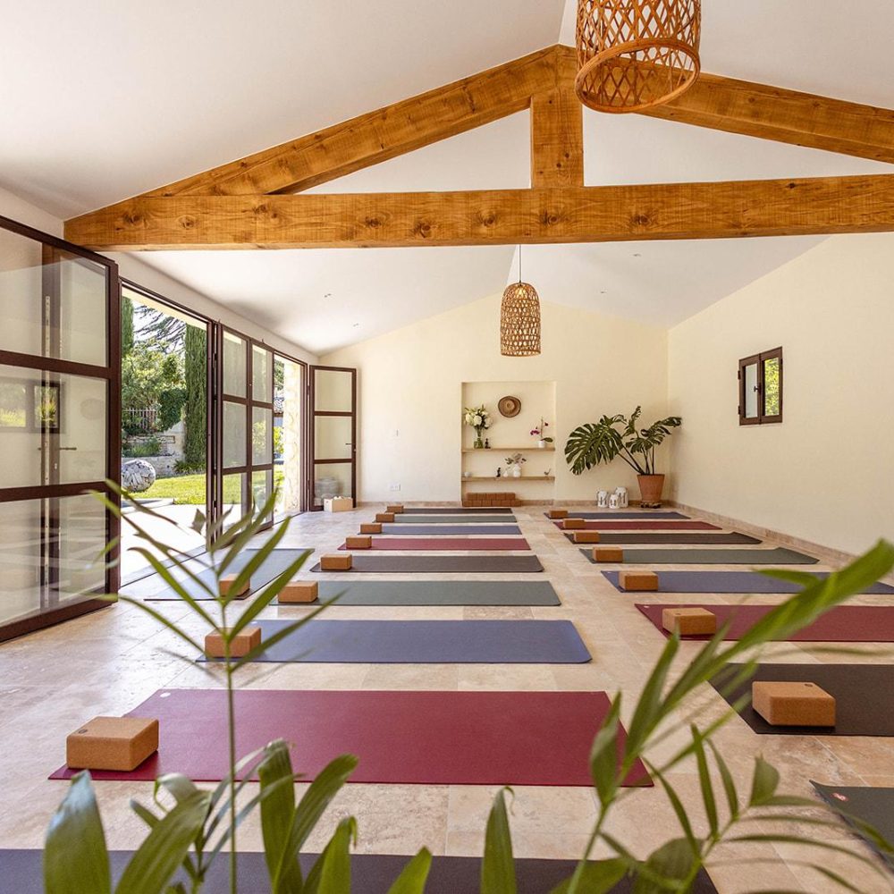 Cours de Yoga au mas Millésime